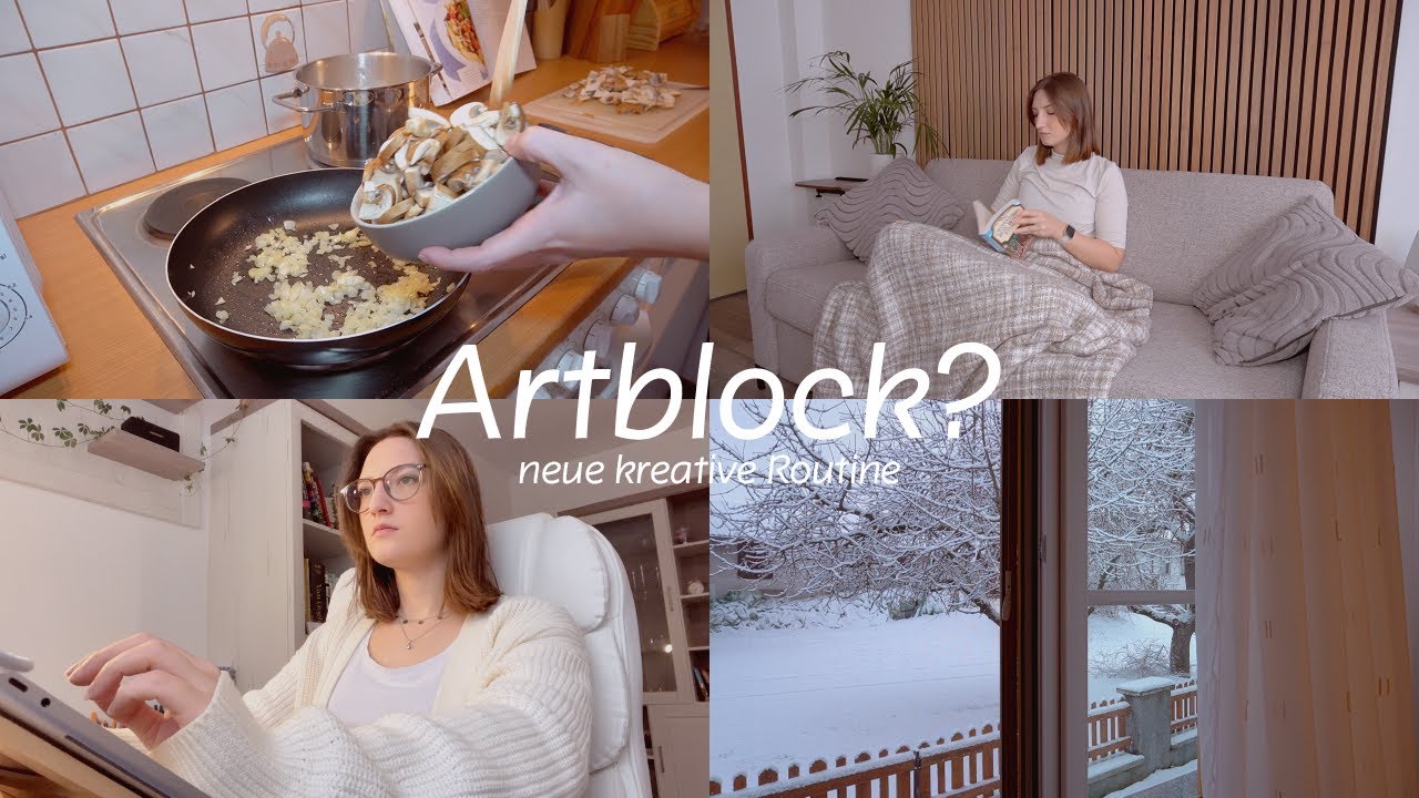 Overcoming Artblock: Meine neue Creative Routine, die ich ENDLICH durchziehe ✨