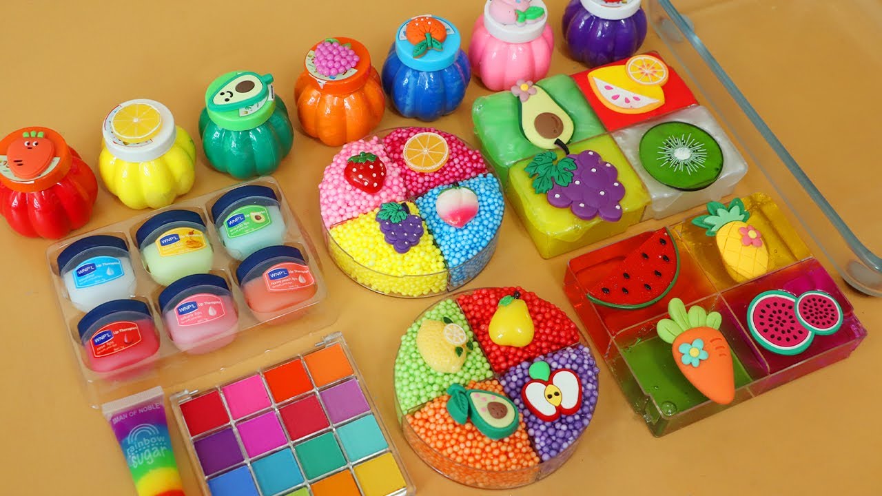 Mixing Random Things Into Slime!Most Satisfying Slime Video★ASMR★#ASMR