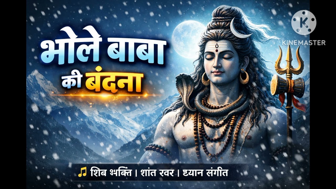 भोले बाबा की बंदना | शांति, शक्ति और शिव का ध्यान