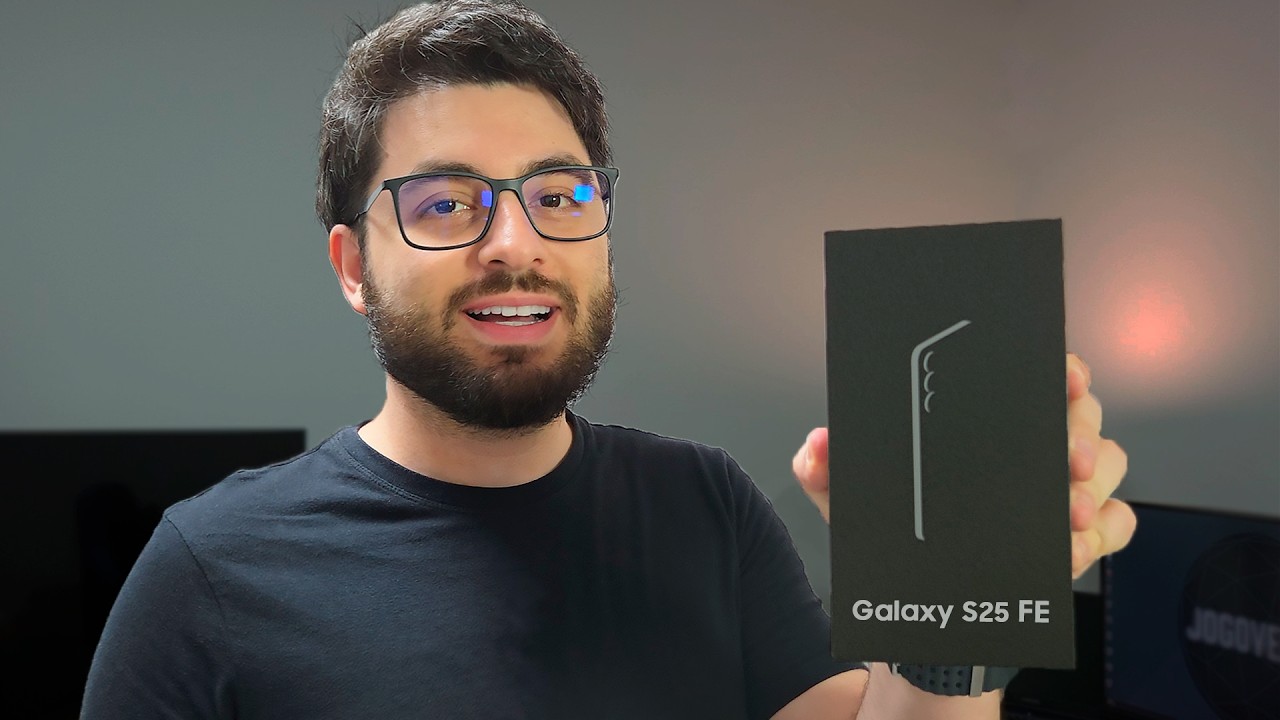 Galaxy S25 FE! Unboxing sincero do Top de linha mais BARATO da Samsung