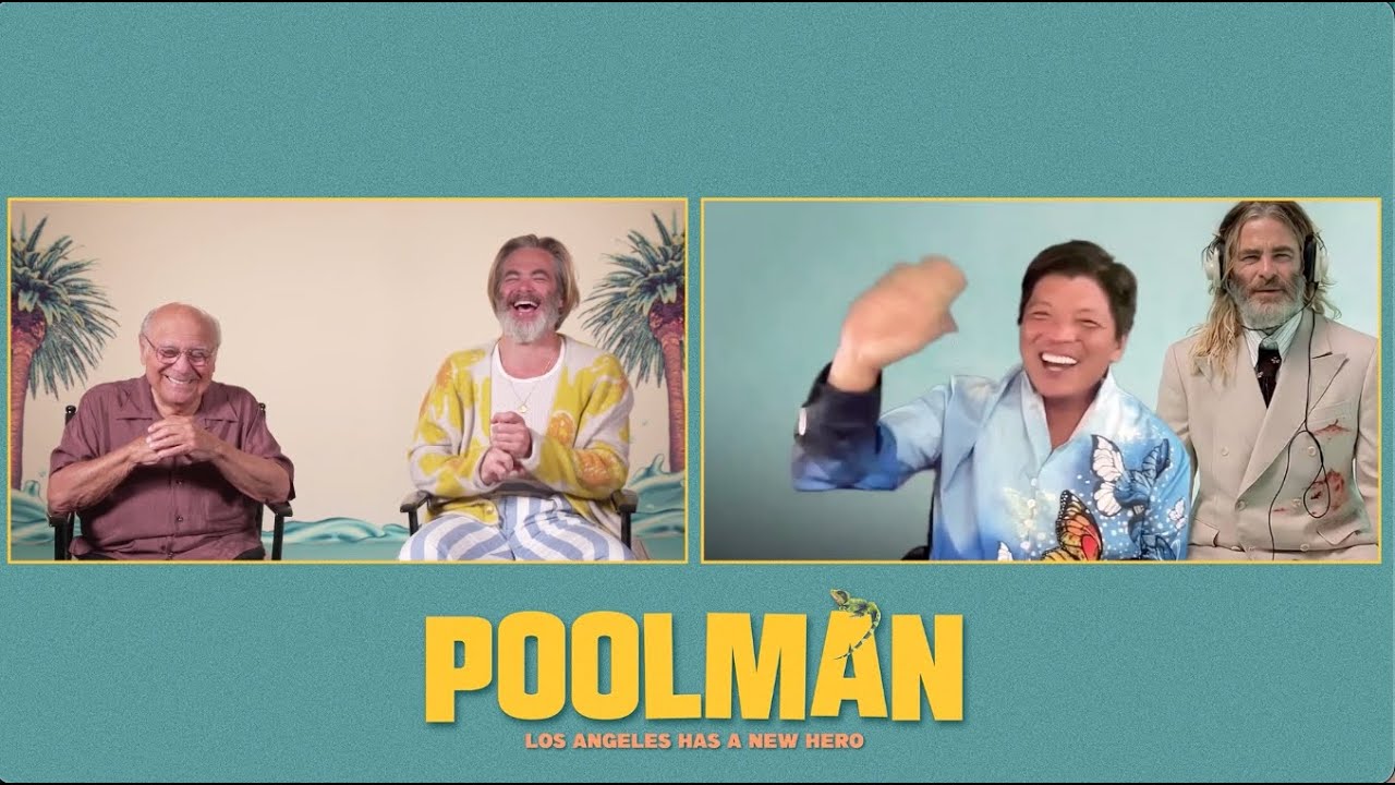 Chris Pine, Danny DeVito Talk &ldquo;Poolman&rdquo;