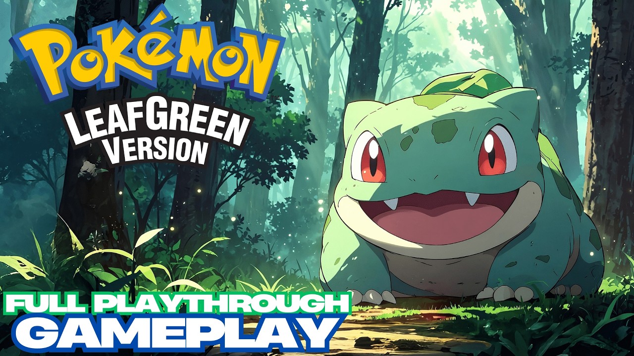 Pokemon Leaf Green | Full Gameplay Walkthrough | Part 1