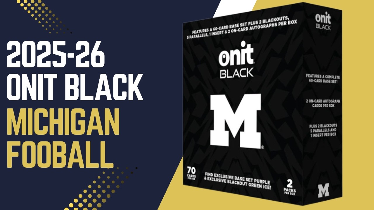 ONIT Black Michigan Football Ultra Box - 2025-26