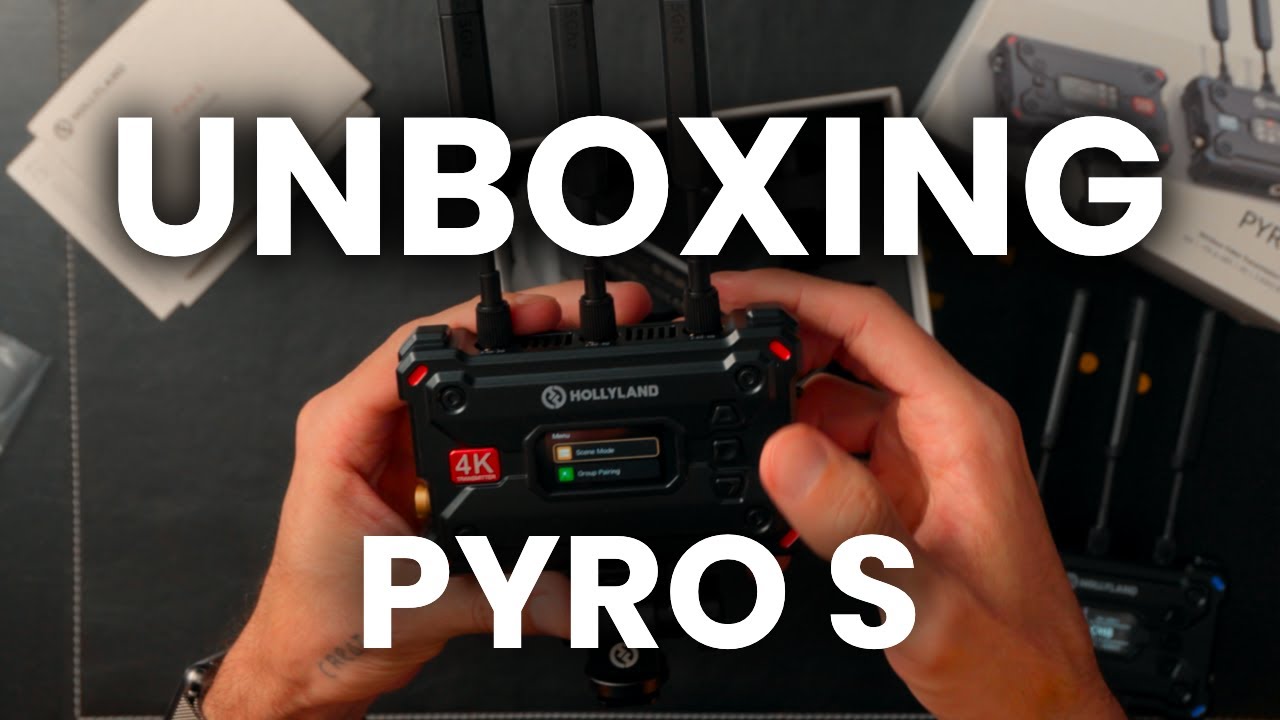Unboxing e primeiras impressões do PYRO S da Hollyland