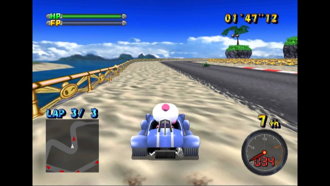 Bomberman Kart DX Gameplay {PS2} {HD 1080p}