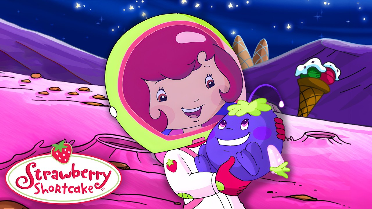 Strawberry Shortcake Classic 🍓 Strawberry Meets An ALIEN! 🍓 Strawberry Shortcake 🍓 Cartoon for Kids