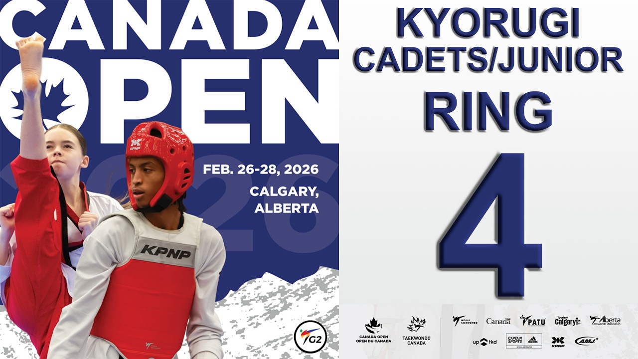 Ring 4 - Cadets & Junior - Canada Open G2 2026