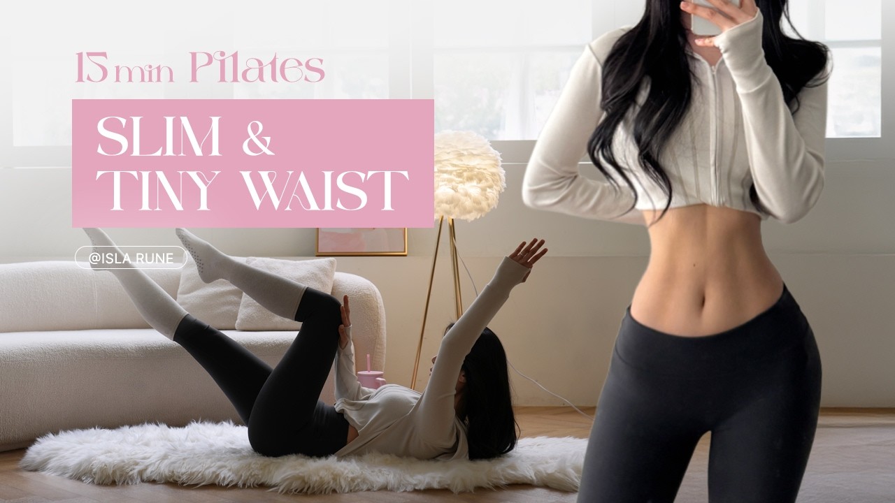 The Only 15 MIN Ritual You Need for a Tiny Waist & Flat Stomach | Secret Pilates (No Cap)
