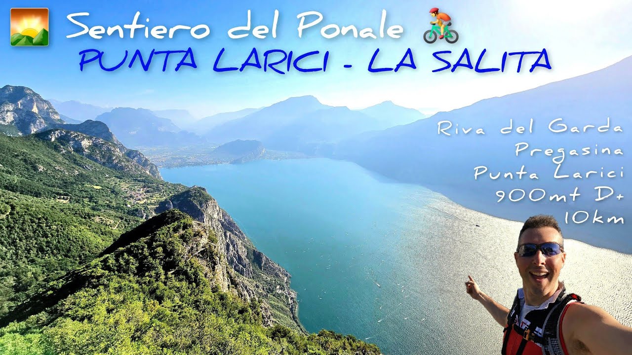 Sentiero del Ponale - PUNTA LARICI 900Mt - Salita guidata in EMtb🚣‍♂️⛰️☀️