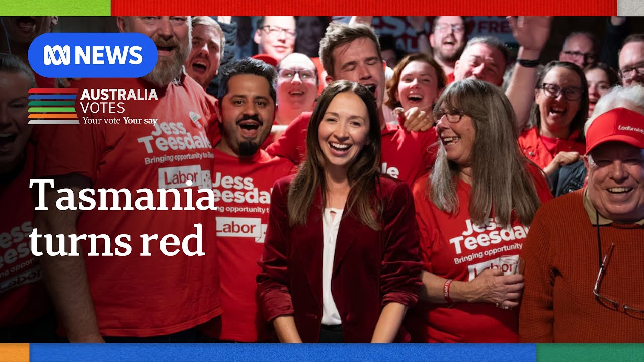 Labor pushes Liberal party out of Tasmania in federal election | ABC News
