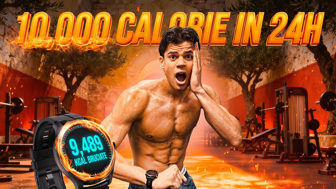 🔥BRUCIARE 10.000 CALORIE IN UN GIORNO | È possibile?