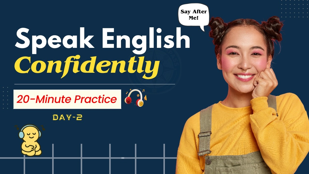 Speak English Confidently in 20 Minutes | Daily English Shadowing Practice