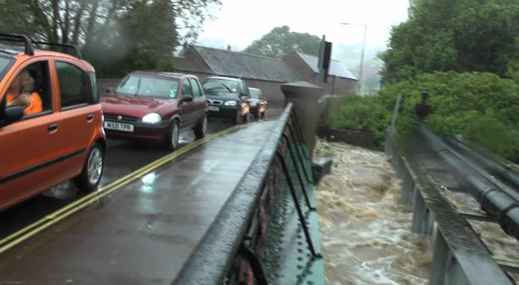One Months Rain In A Day! Bridport.