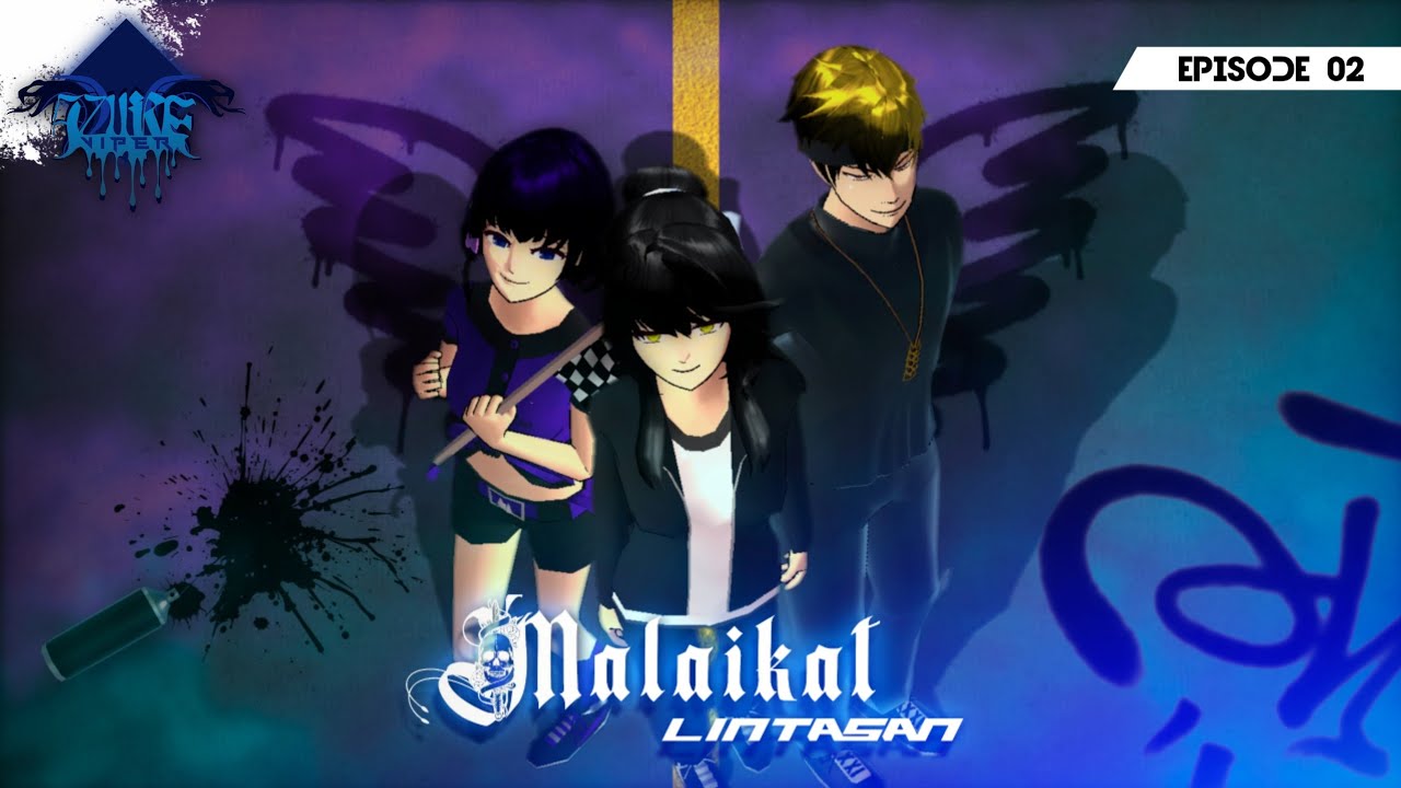 🔷 AZURE VG: MALAIKAT LINTASAN || SAKURA SCHOOL SIMULATOR