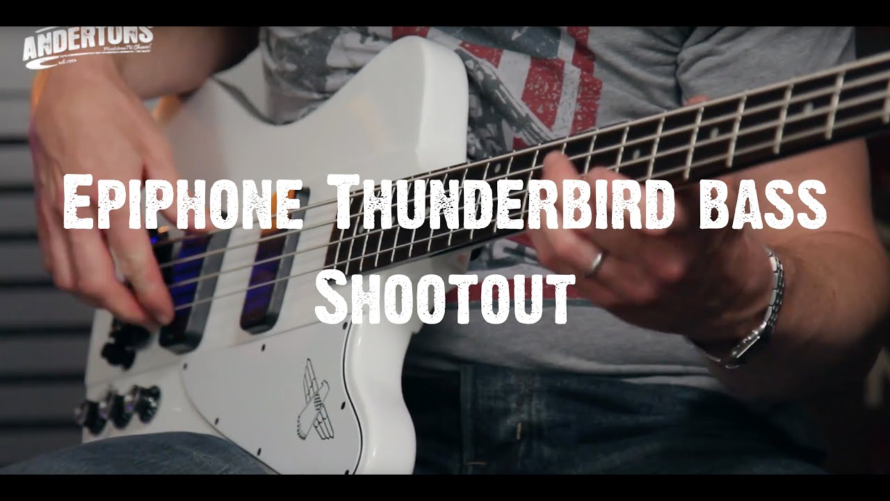 Epiphone Thunderbird bass Shootout