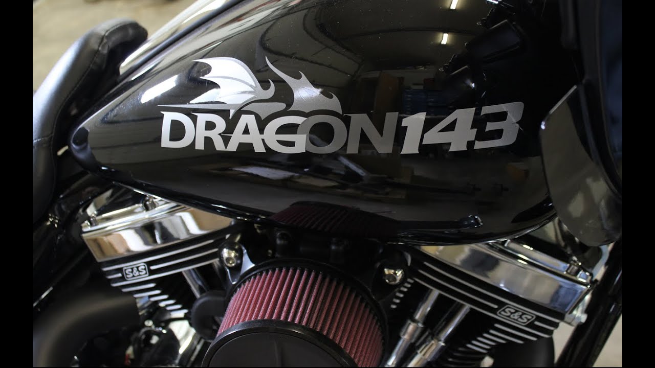 S&S Cycle - PROJECT DRAGON 143 - Custom T143 Drag Strip Bagger