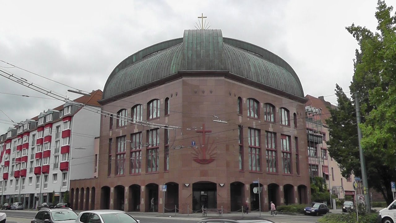 Karlsruhe Neuapostolische Zentralkirche Karlsruhe Mitte (Außenaufnahme) am 03.09.2014