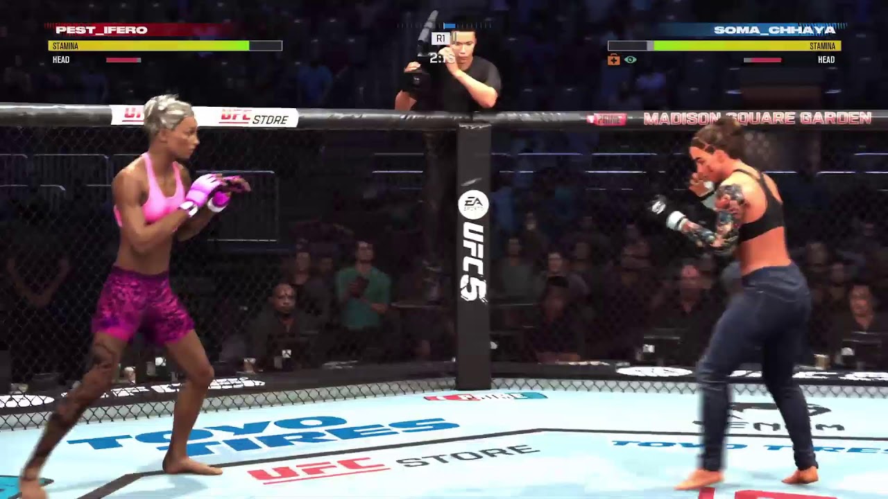 UFC 5 Online Career Gameplay