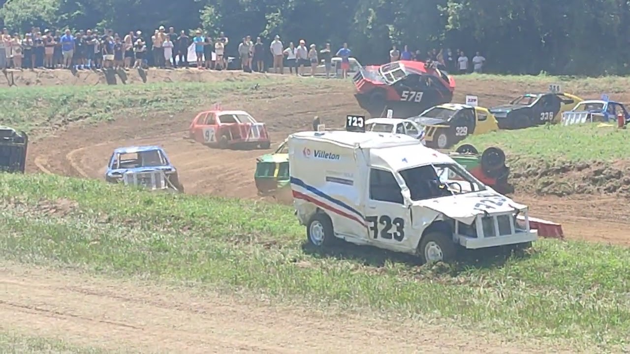 STOCK-CARS Charmes Sur l'Herbasse 2024 3éme Manche