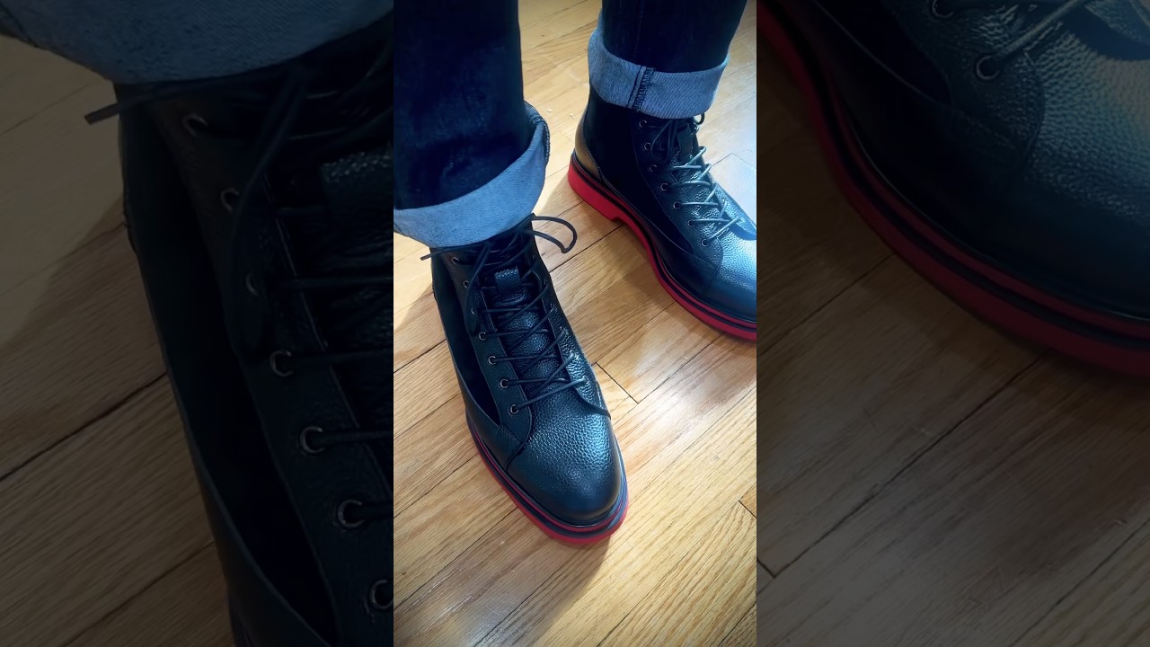“Level Up Your Fit 💥 | Marc Nolan Combat Boots” 