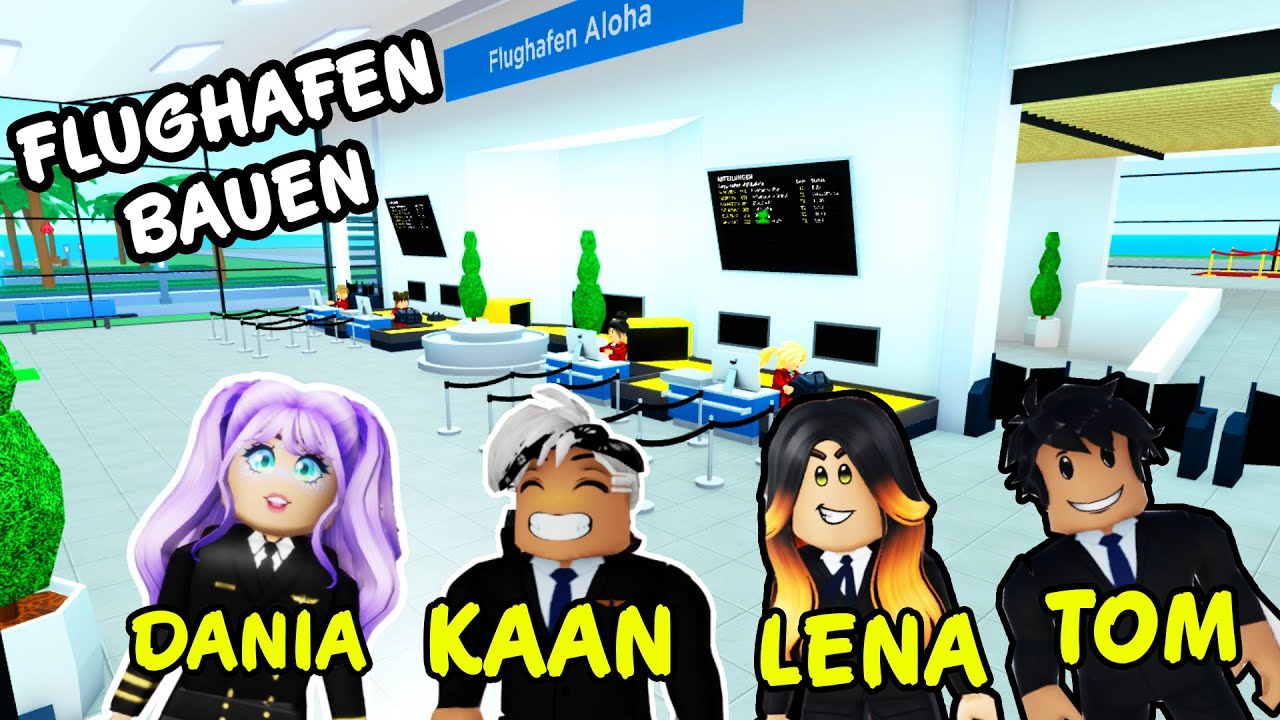 WER BAUT IN 24H DEN SCHÖNSTEN FLUGHAFEN? Kaan VS. Dania VS. Lena VS. Tom!