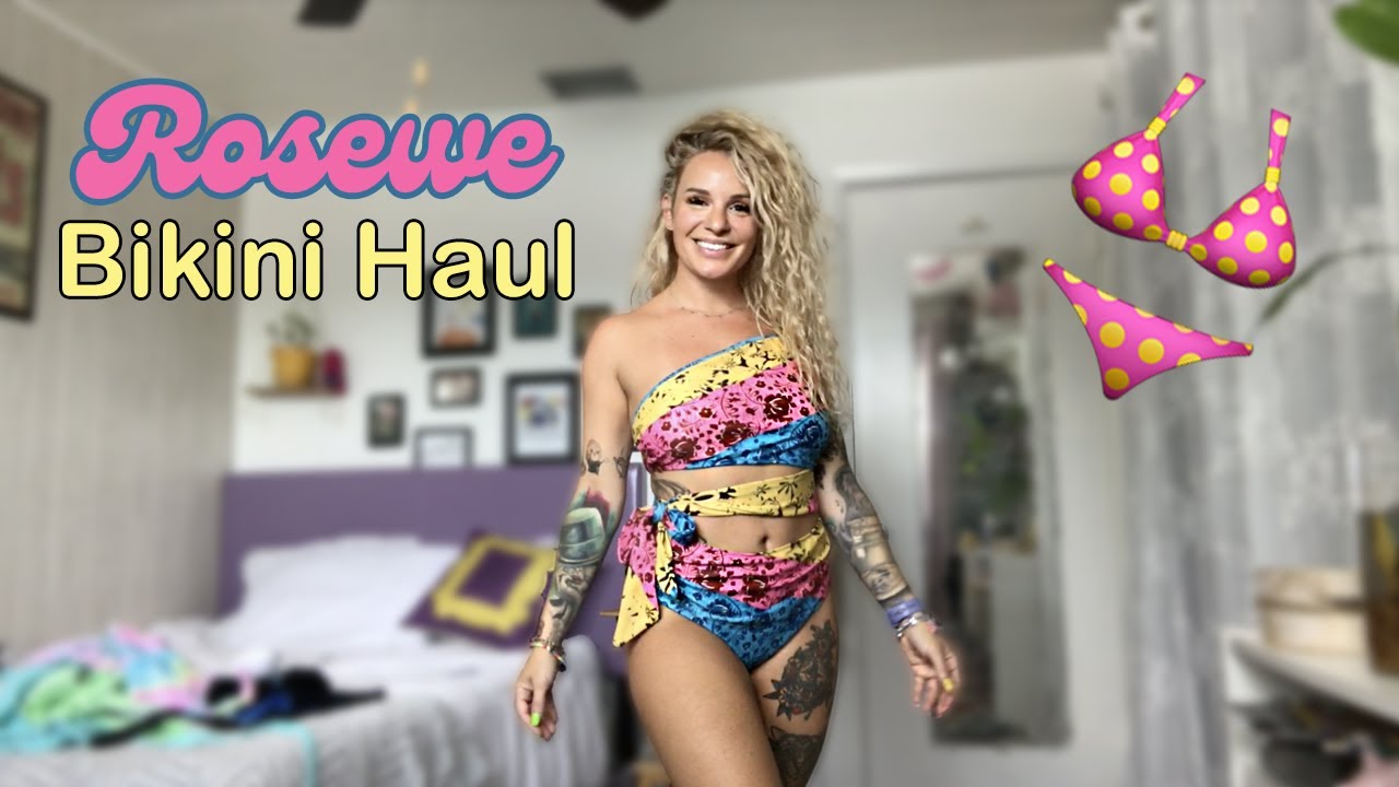 Rosewe Bikini-Einkauf | Anprobe