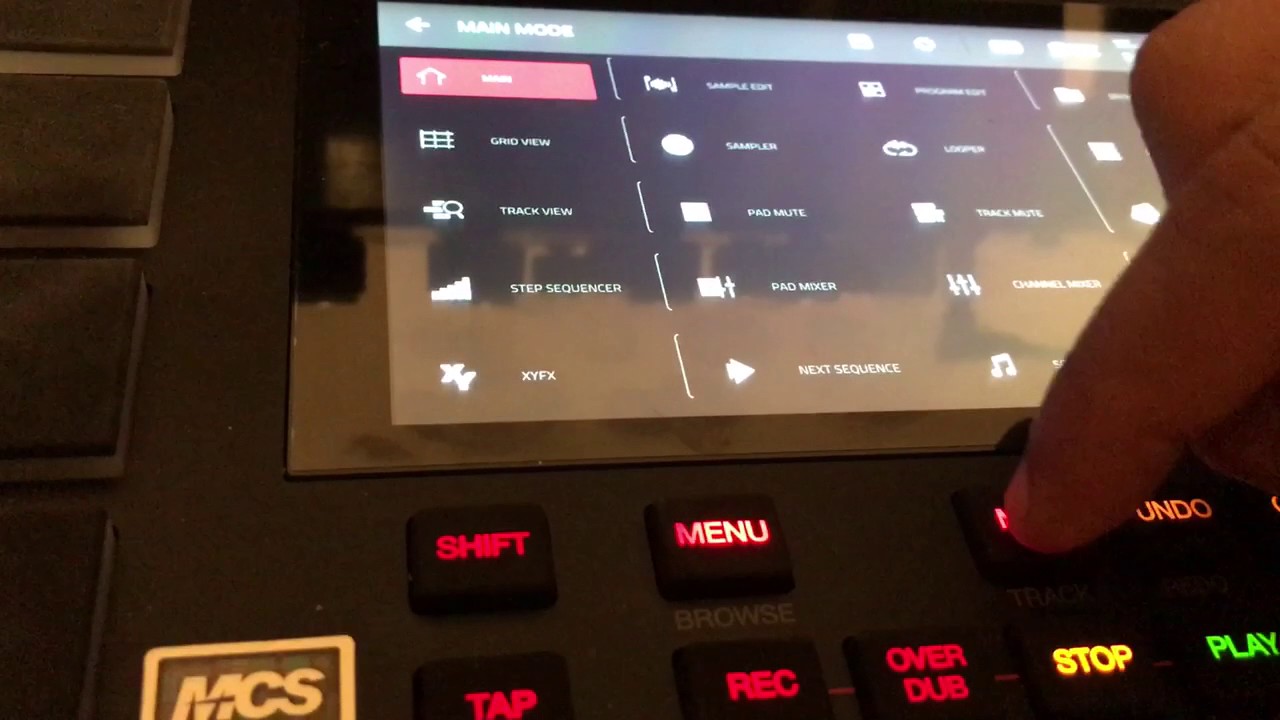MPC Live Tips and Tricks - Customize the home screen
