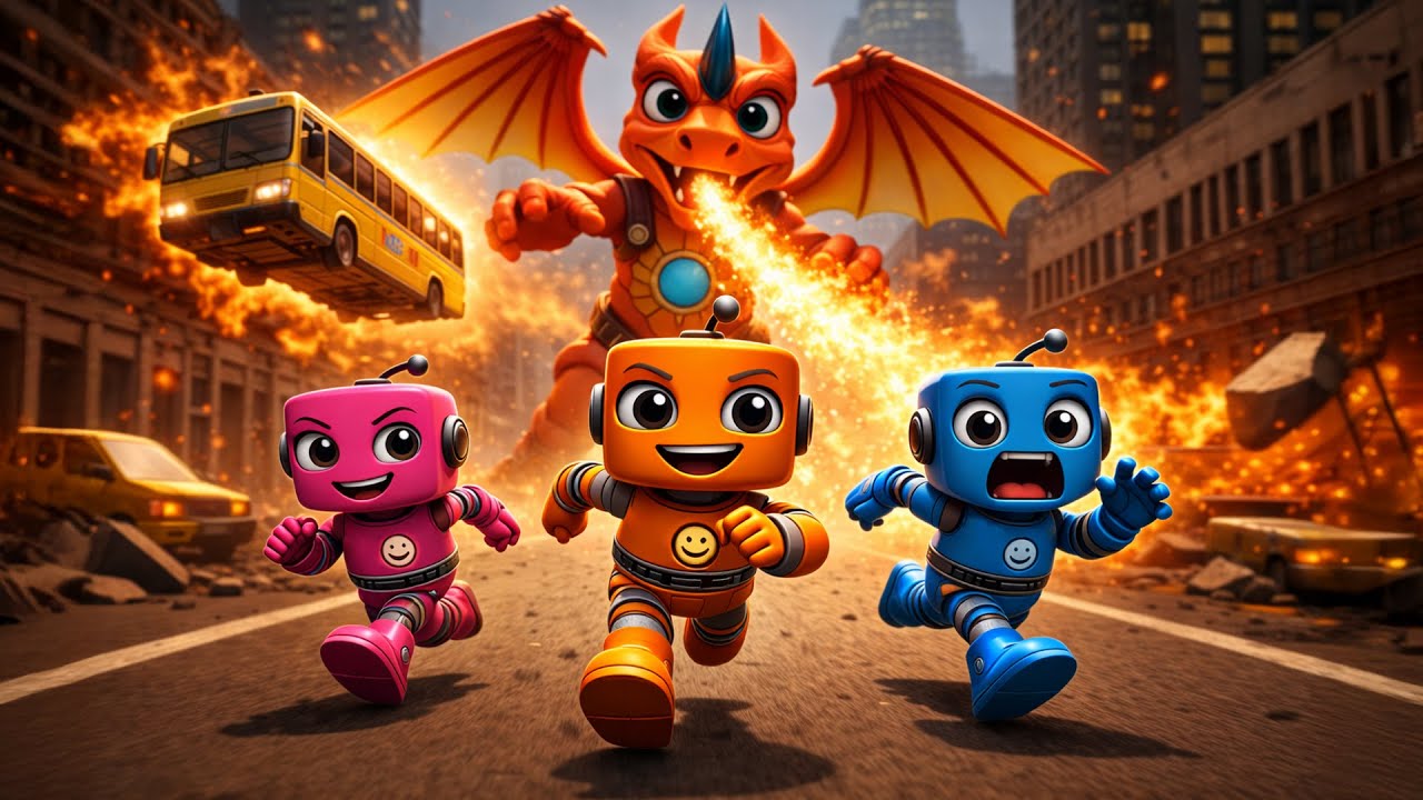 Run Rusty Run 2: Stop That Dragon King! 🐉🔥 | Rusty's World