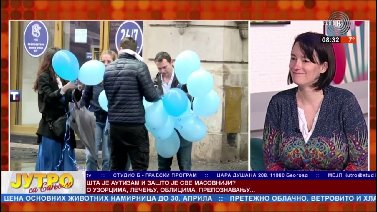 Jutro sa Sanjom: Šta je autizam i kako se leči | dr  Jelena Đorđević i Tatjana Peškir, naukatizam
