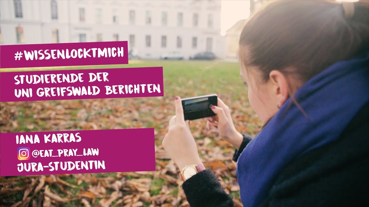 #wissenlocktmich - Jurastudentin Iana Karras