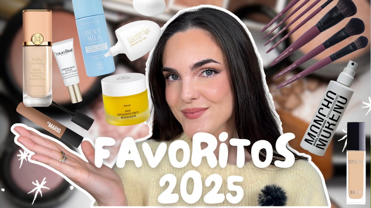 Mis FAVORITOS de este 2025 | Maquillaje y skincare  que me ha robado el corazón este año ❤️