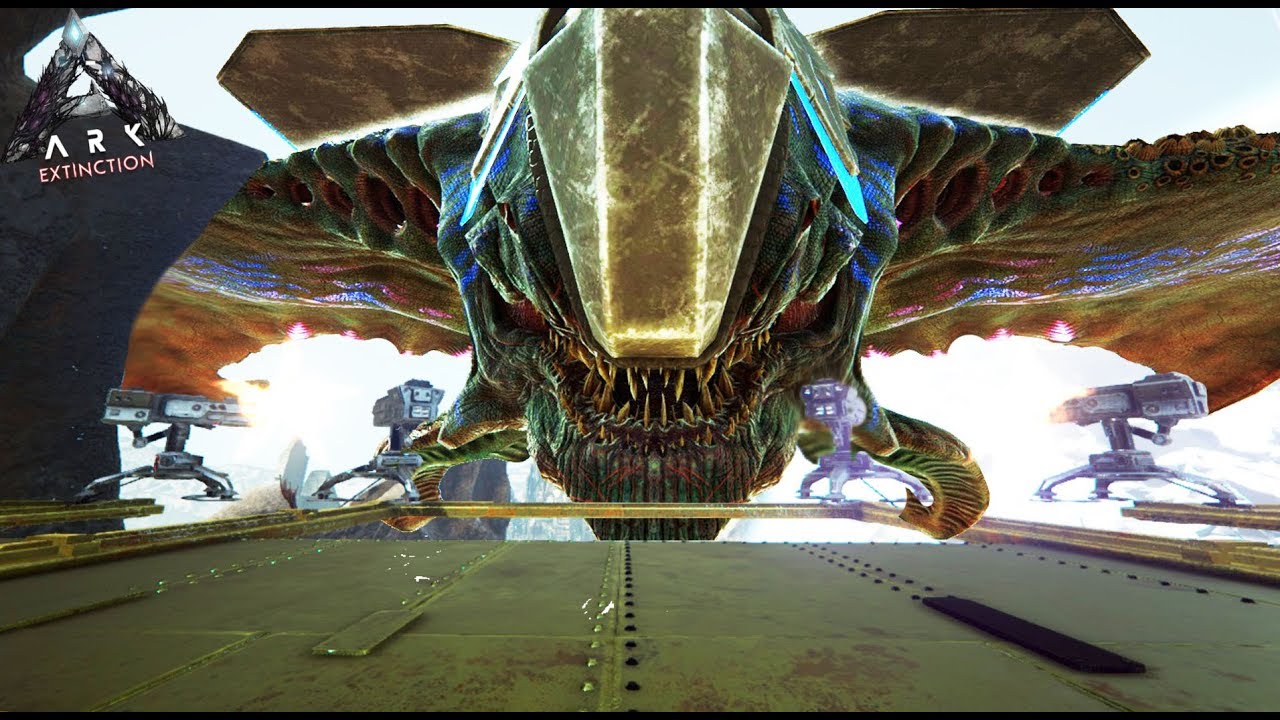 ARK - EL TITÁN SE COME UNA BASE ENTERITA!! 😱😱 #17 - EXTINCTION - Nexxuz