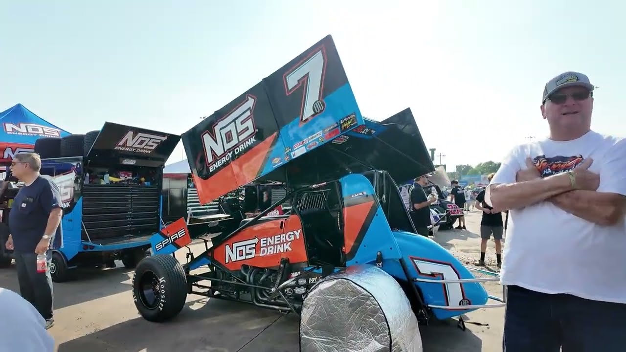 We take a pit walk on Night 2 of the Knoxville Nationals; see where drivers are slated to qualify