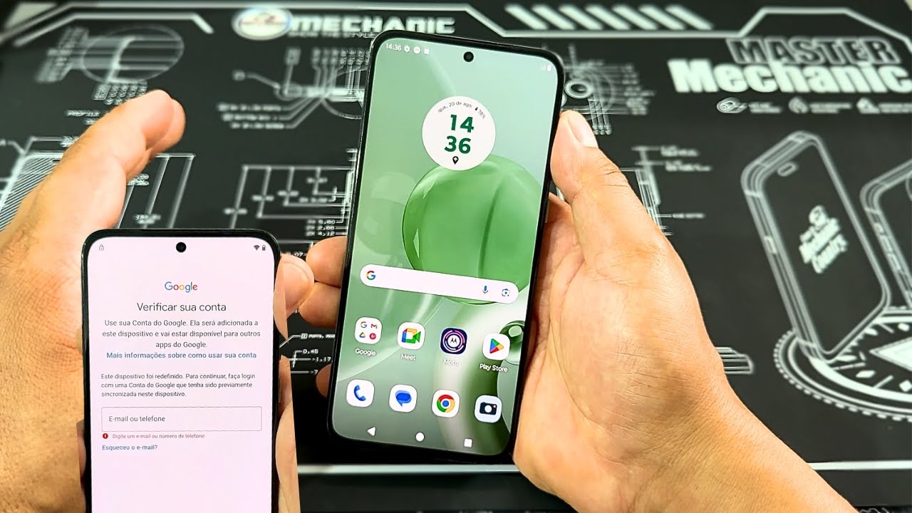 CONTA GOOGLE MOTO EDGE 30, EDGE 30 NEO, RÁPIDO E FÁCIL