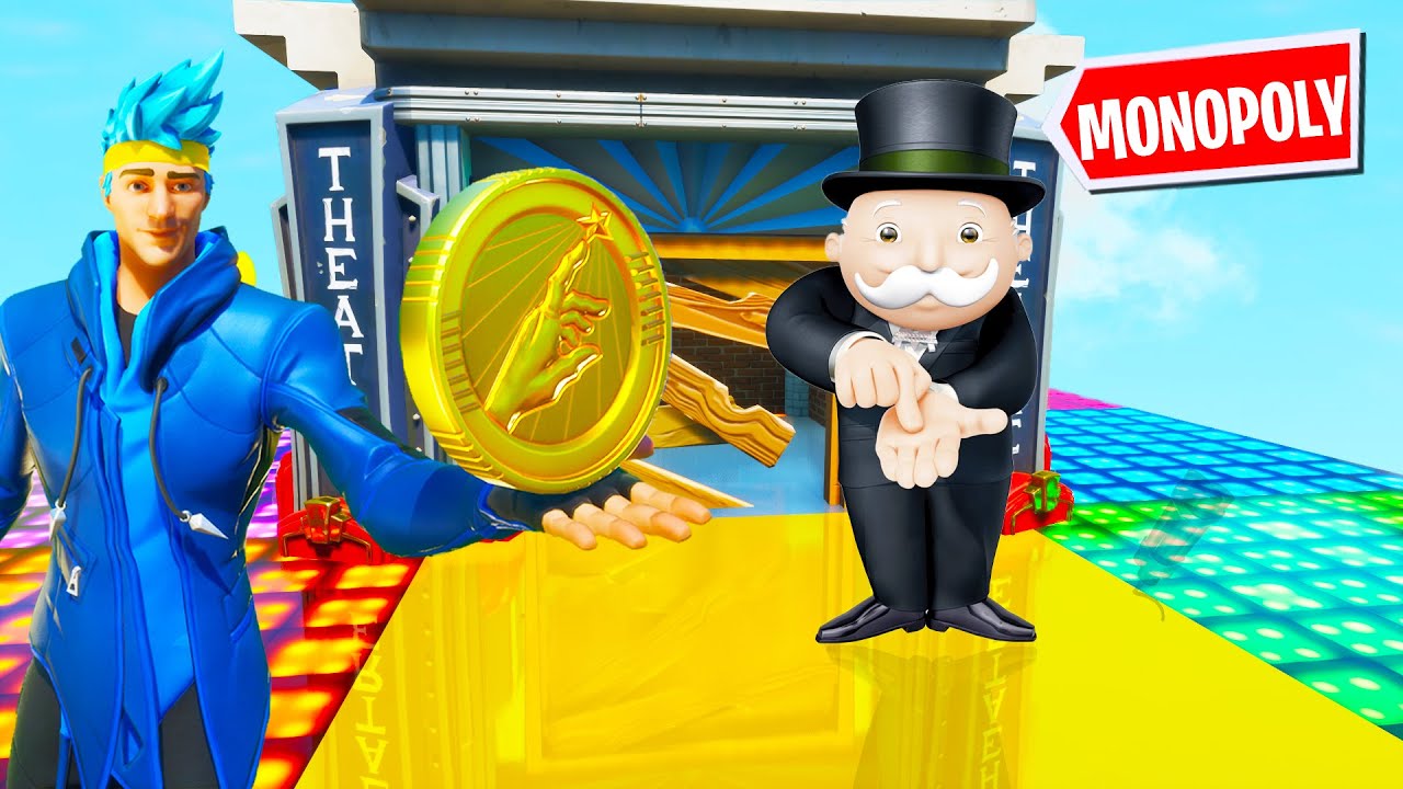 Er ist SUPER REICH! 🤑 Monopoly in FORTNITE mit @Odumanpique und @Weaknezz