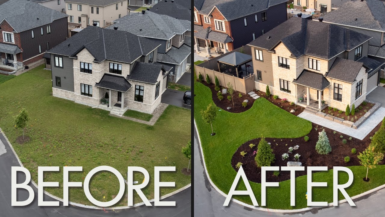 Corner Lot Landscape Transformation