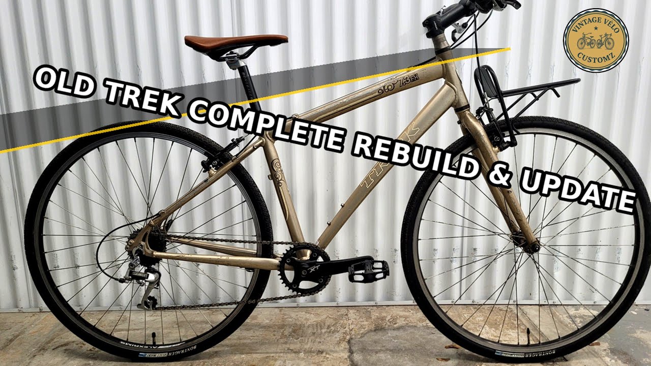 Реставрация велосипеда Trek 7.3 + переделка под 7-скоростную трансмиссию (надежная сборка для гор...