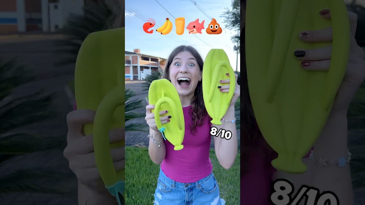The most unique flip-flops in the world ❤️