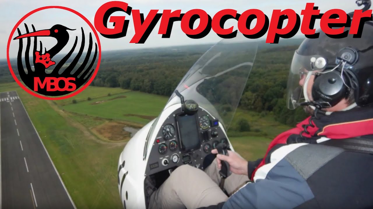Jochen Schweizer Gutschein Gyrocopter über Kirchhellen und dem Movie Park selbst fliegen. (1080p HD)