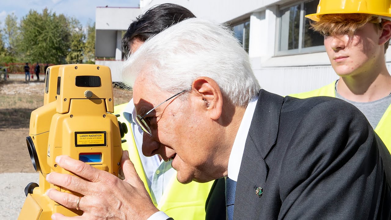 Mattarella visita l’Istituto “Curie – Vittorini” di Grugliasco