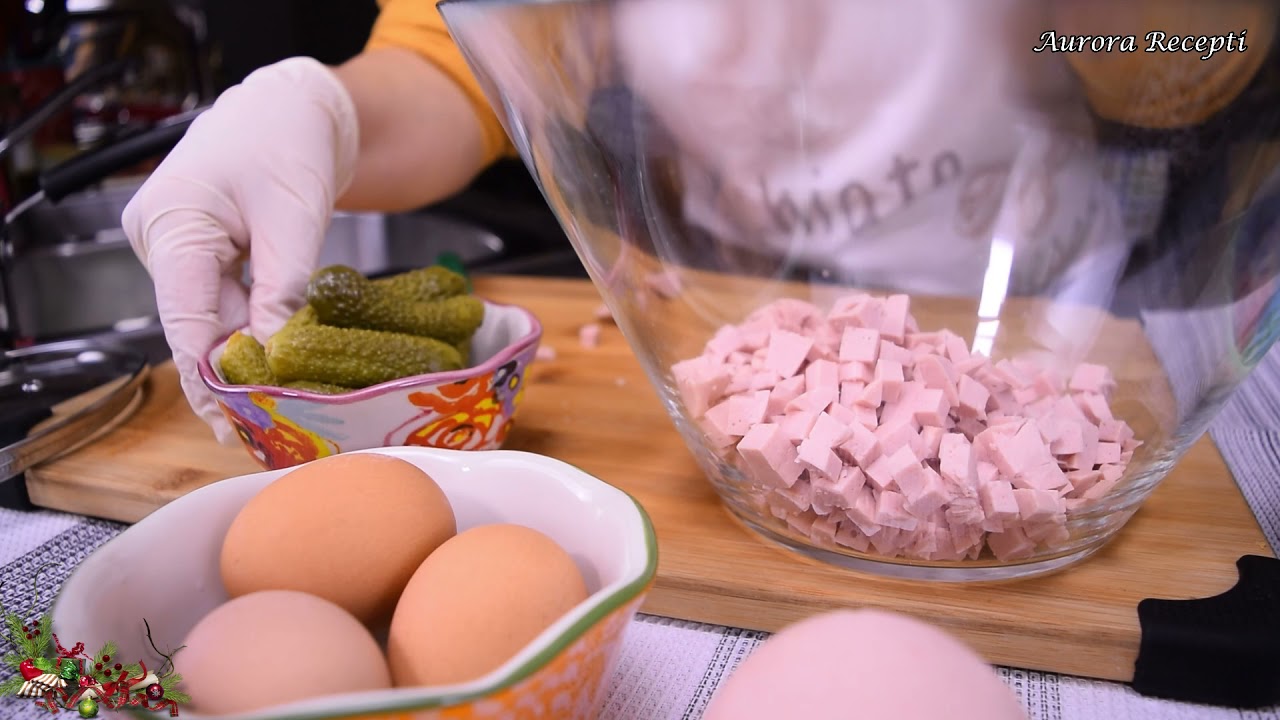 KRALJICA SVIH SALATA -Bez nje se nemoze, prisutna na svim slavljima -originalni recept-Russian salad