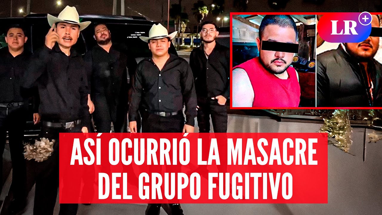 🚨🇲🇽 Esta es la CRONOLOGÍA del ASESIN*TO del GRUPO FUGITIVO | #LR