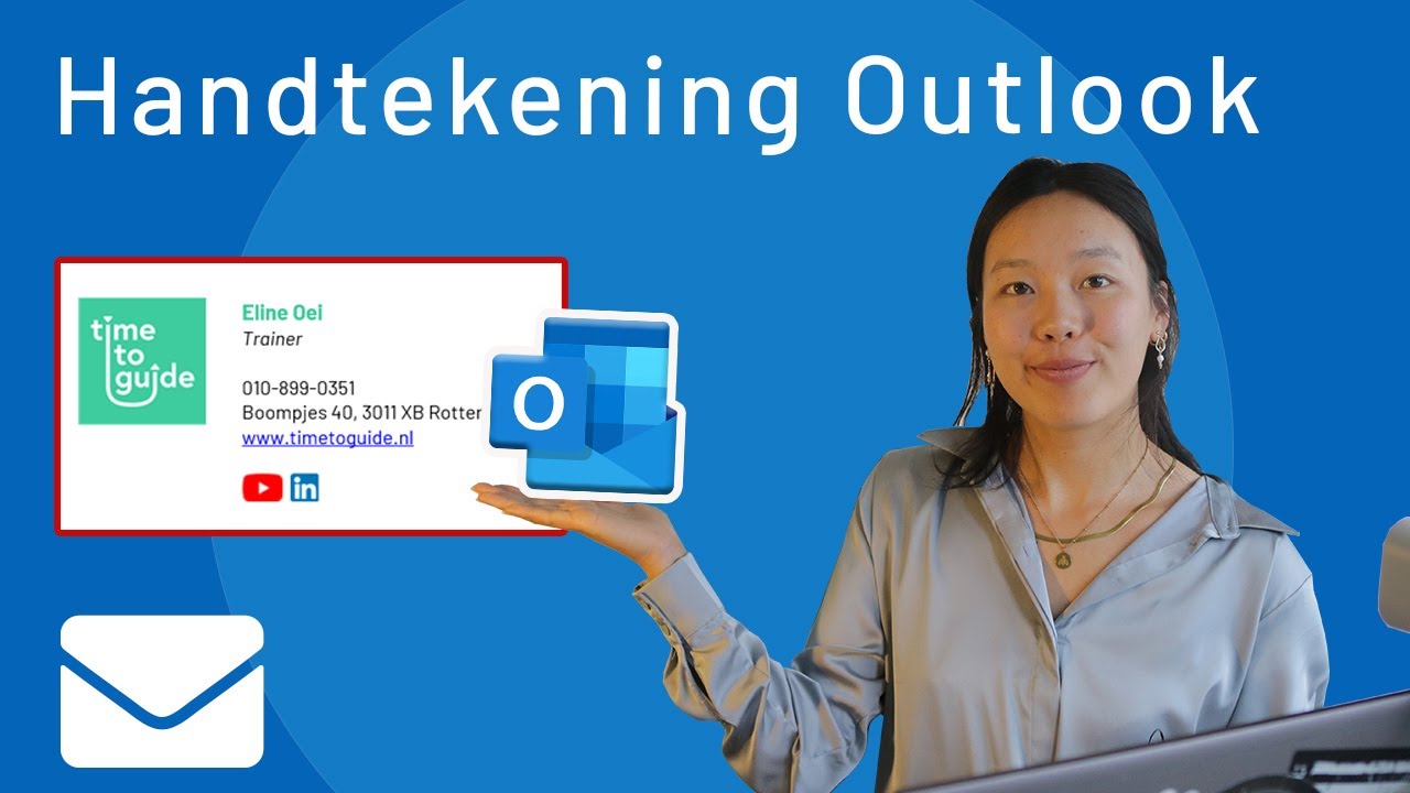 Handtekening in Outlook maken en aanpassen