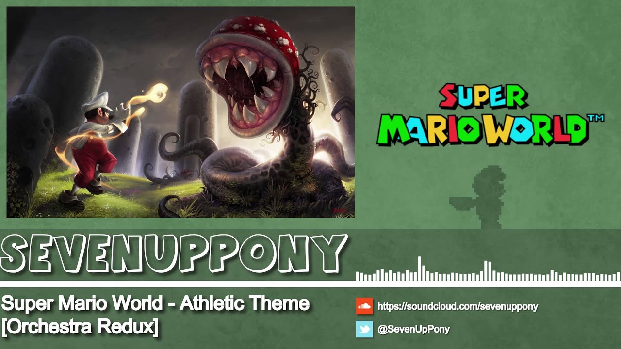 Super Mario World - Athletic Theme - Orchestra Redux
