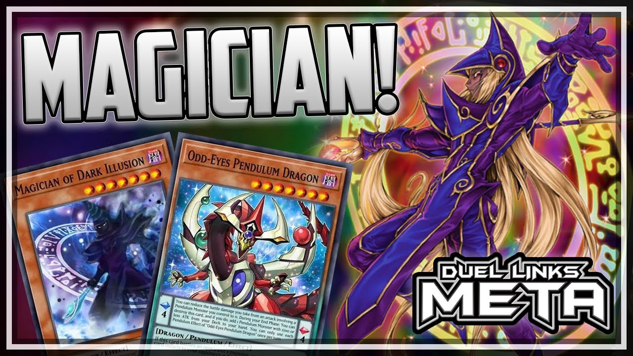 Pendulum Dark Magician! Ebon Illusion Magician! Odd-Eyes Pendulum Dragon! [Yu-Gi-Oh! Duel Links]