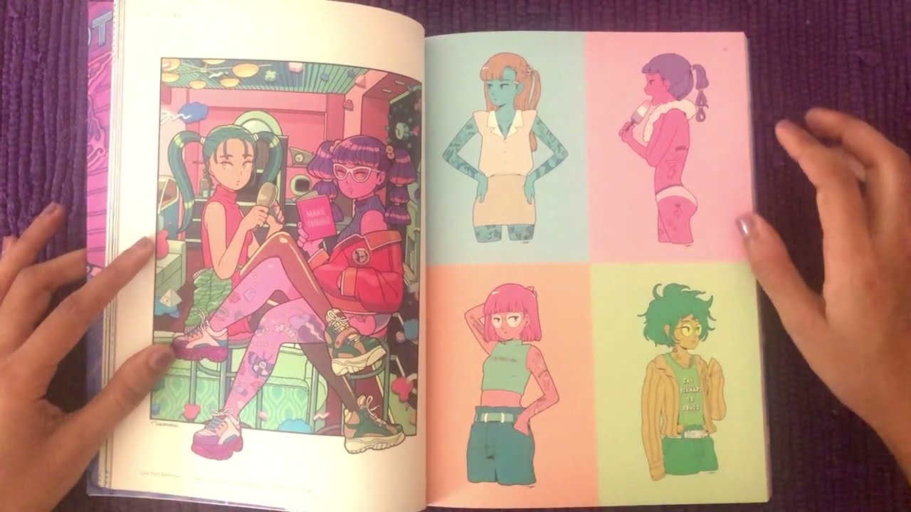 Artbook ASMR - New Retro Illustration