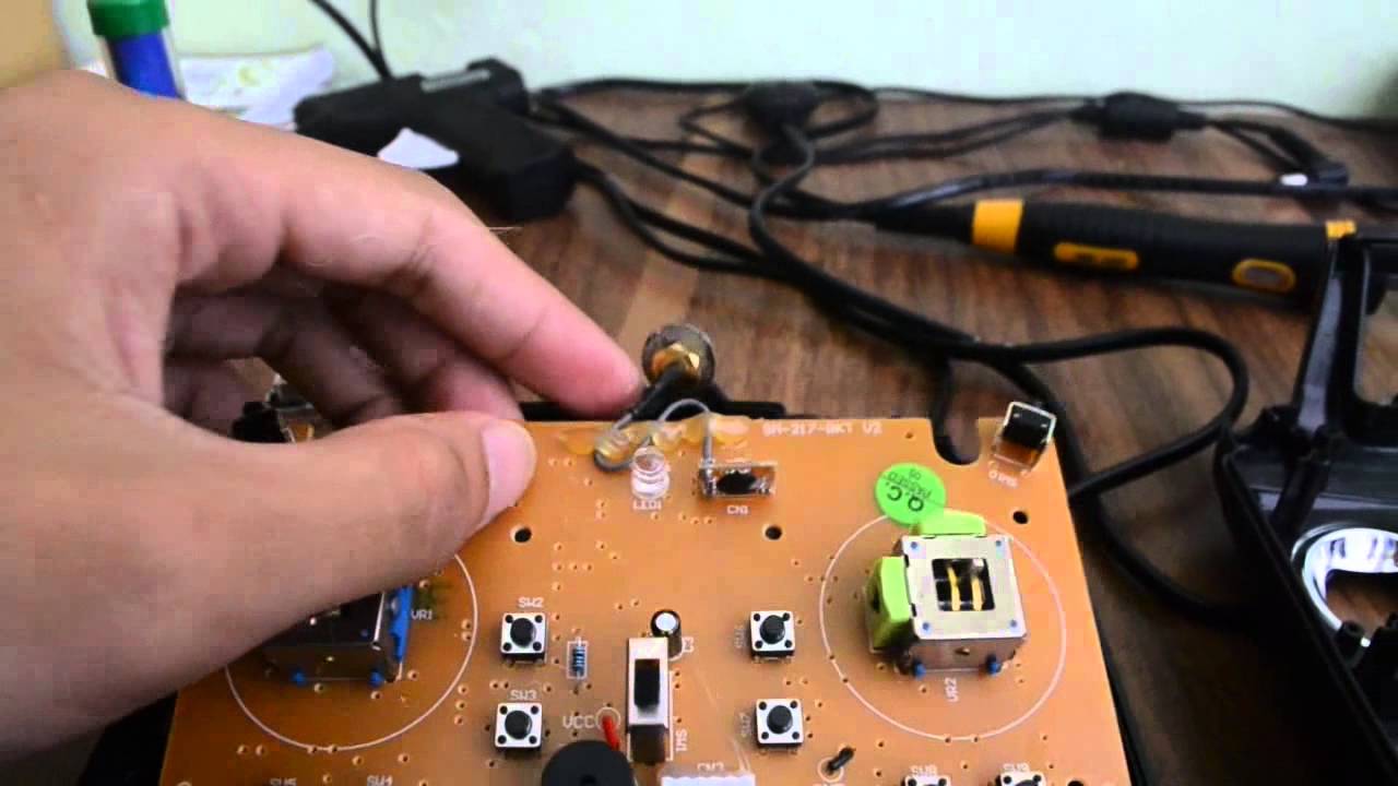 Syma X5SW Transmitter (TX) Antenna Upgrade - Part 1