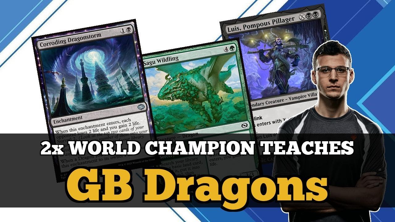How to Play Golgari Dragons (Deck Building & Gameplay) | GB Dragons | Standard Bo3 | Mythic | MTG Ar