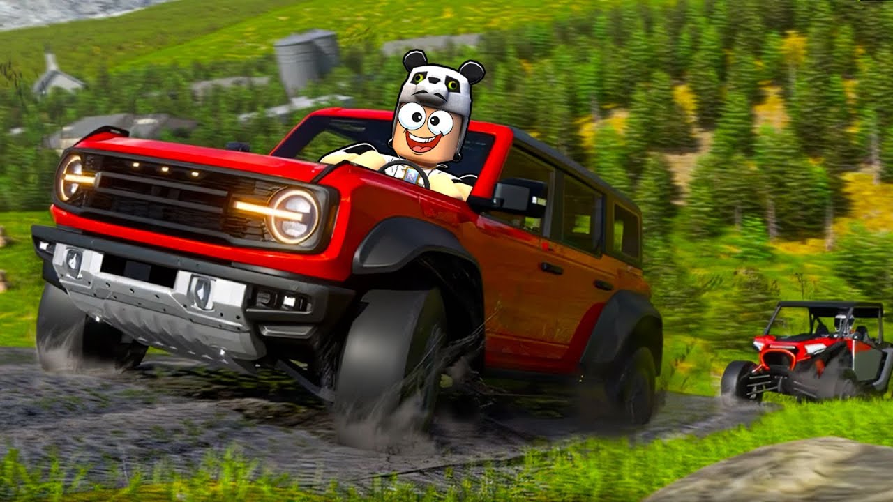 EN ÇAMURLU YOLLARA ARABA İLE GİRDİK! - Roblox