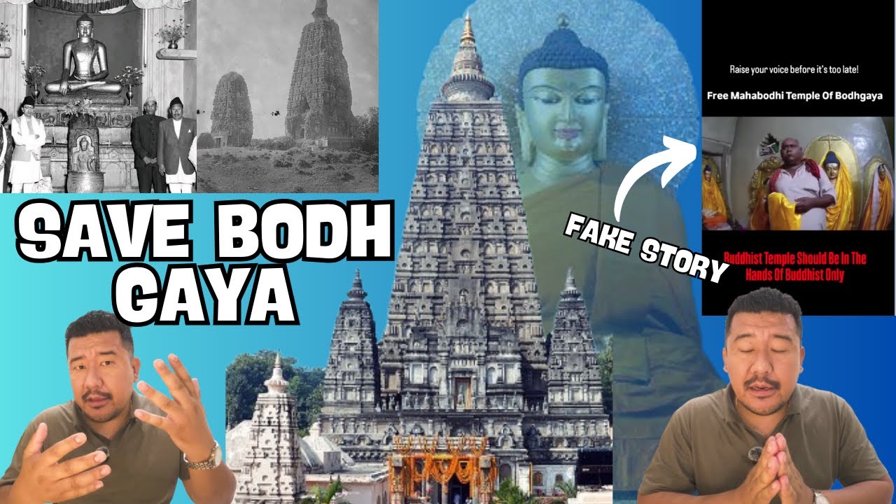 SAVE BODH GAYA || ACT NOW || BUDDHIST MOST HOLY PLACE || BODH GAYA BUDDHIST PLACE || TIBETAN VLOGGER